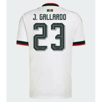 Camiseta México Jesus Gallardo #23 Segunda Equipación Replica Mundial 2026 mangas cortas